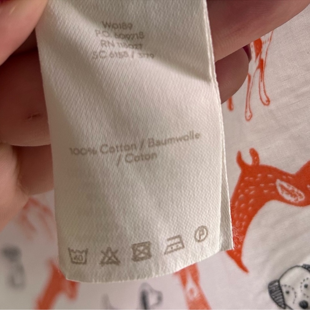 Boden Modern Classic Shirt Novelty Dog Print Sz 10 - Picture 4 of 6